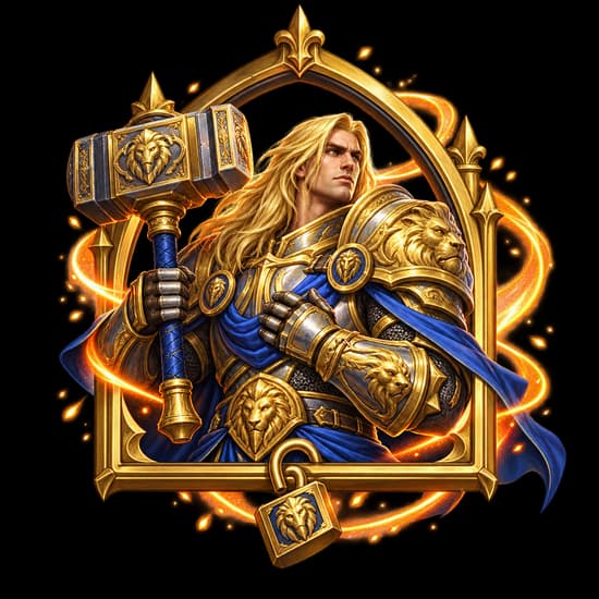 Hearthstone - Arthas Hero Portrait