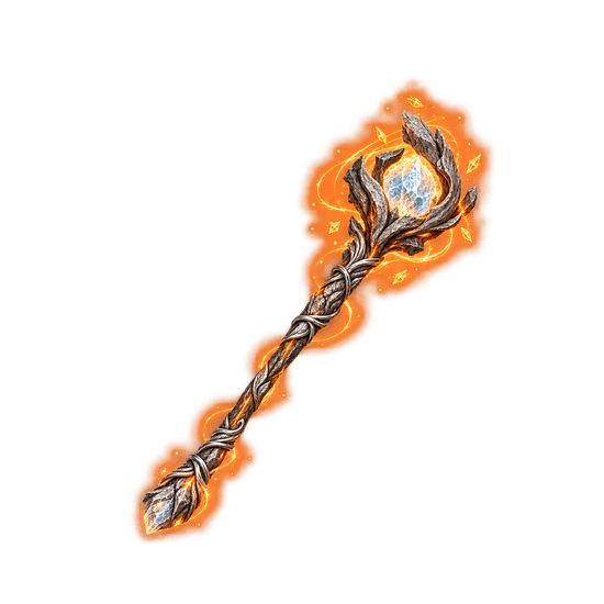 Deluzhnoa's Ancient Petrified Staff