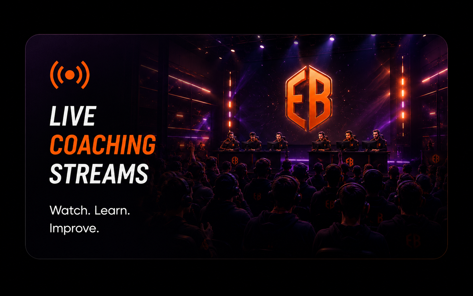 Live coaching streams